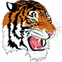 Elida Tiger logo